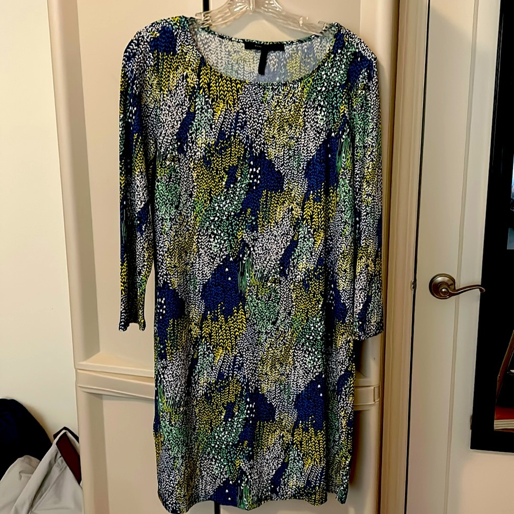 Colorful lightweight BCBG dress